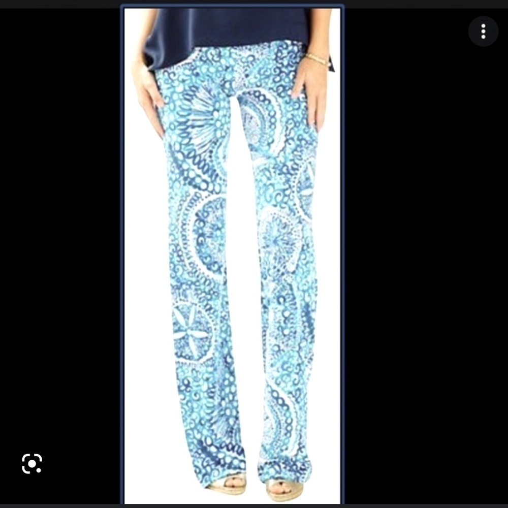 - Lilly Pulitzer Blue Aqua Georgia May Resort White Midnight Blues